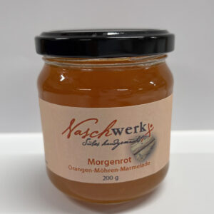 Morgenrot - Orangen-Möhren-Marmelade (200g)